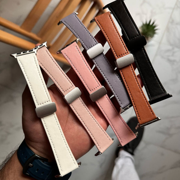 Leather MM Magnetic Strap (Code MLMS38)