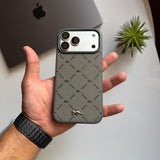 Lacoste Logo Leather Case (Code LCS63)