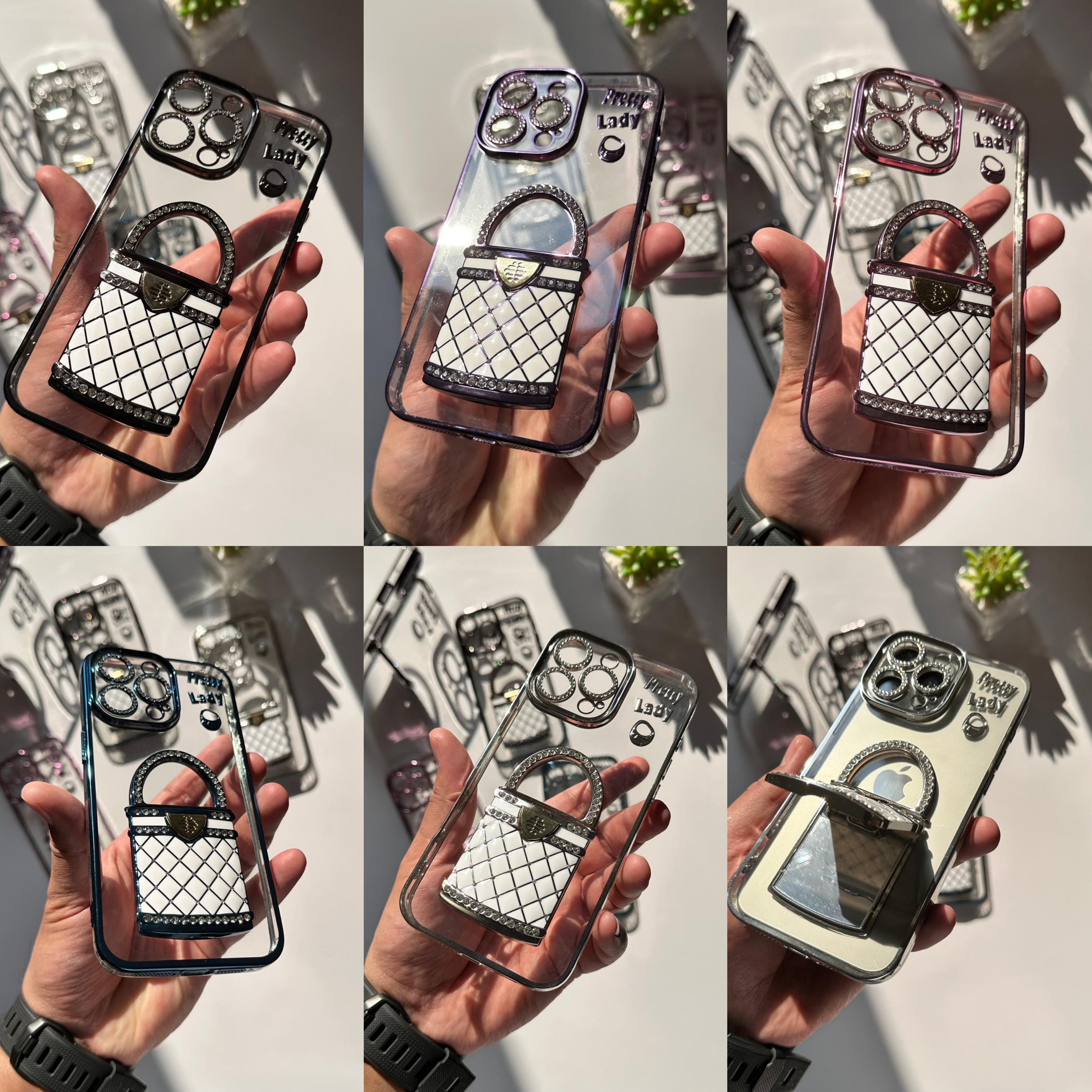 Pretty Lady Stand & Mirror Case (Code PRL21)