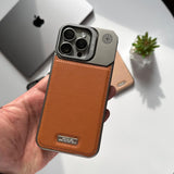 Frameless Leather & Acrylic with Camera Stand Case(Code FLE40)