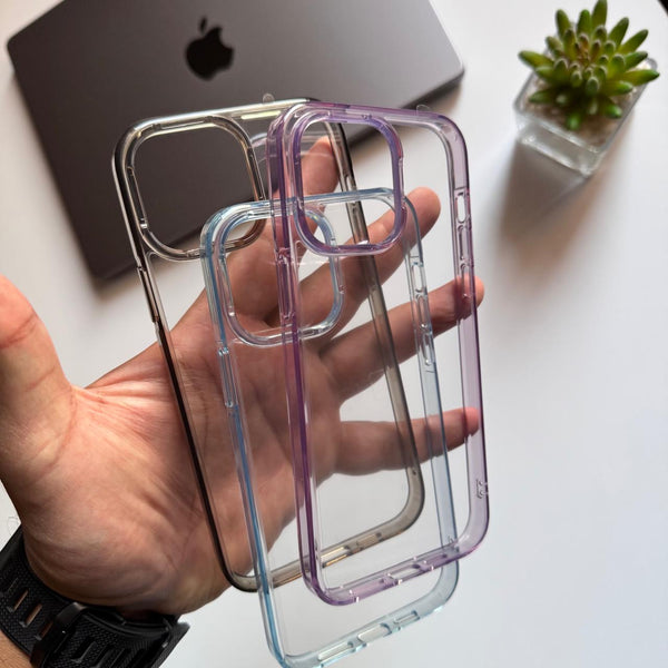 Magic Mask Coloured Frame Clear Case (Code DF129)