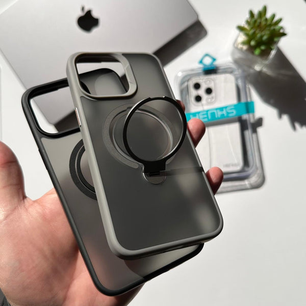 HENKS Pure Matte with Metal Stand MagSafe Case (Code HNKS6)