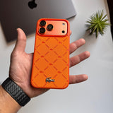 Lacoste Logo Leather Case (Code LCS63)