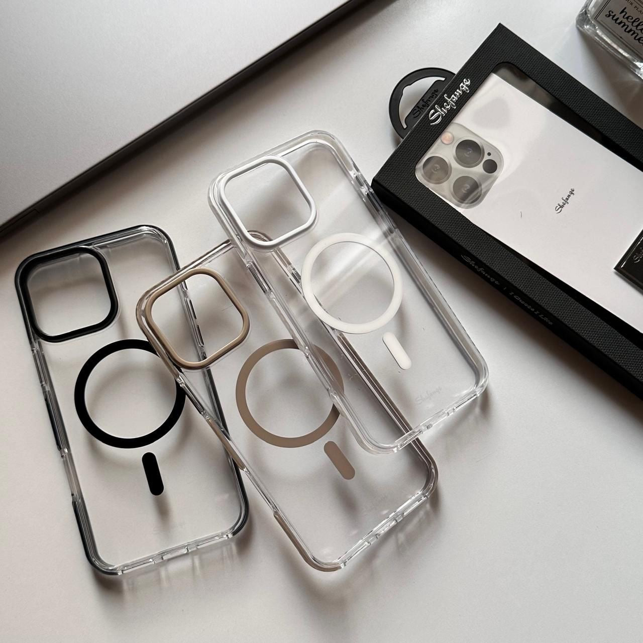 Shefange Luxury Coloured Frame MagSafe Case (Code SFN76)
