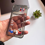 Wallet Clear Colorful With Camera Protector Case (Code WC606)