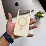 Trendy MagSafe Logo Premium Silicone Case(Code MTS77)