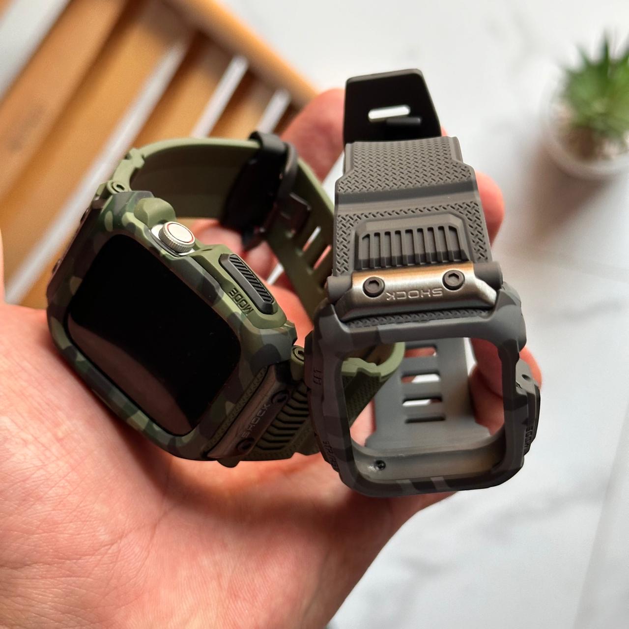 G shock style apple watch band best sale