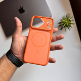 Rubber Triangle Camera Design MagSafe Case(Code RTC80)