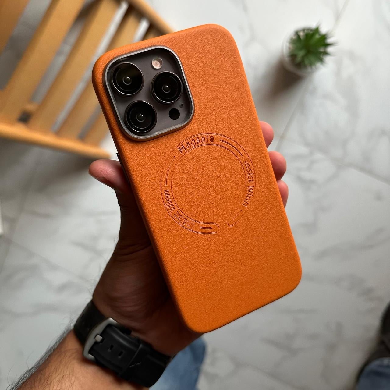 JOMOKIT Luxury Leather MagSafe Case (Code JML93)