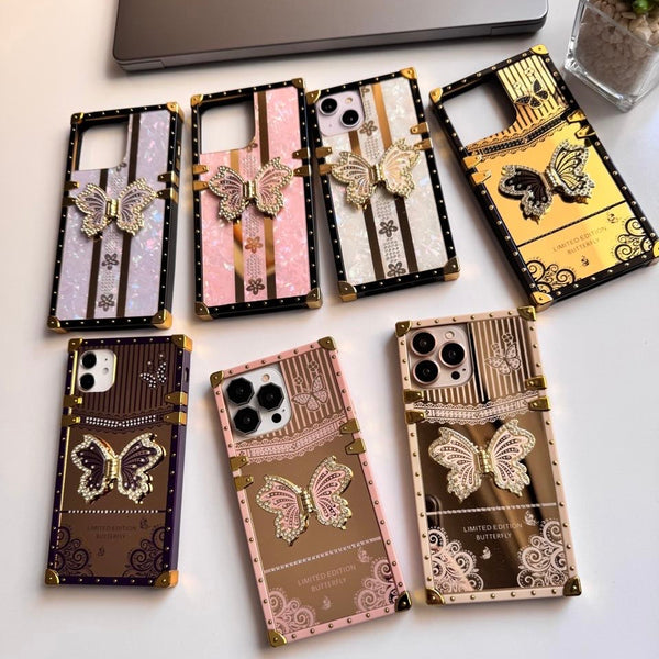 Butterfly Fashion Mirror with Frame Case (Code BF557)