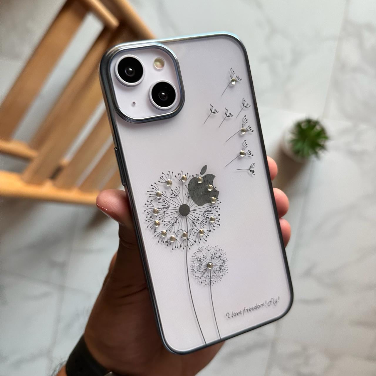 Flower Transparent Case (Code FLW58)