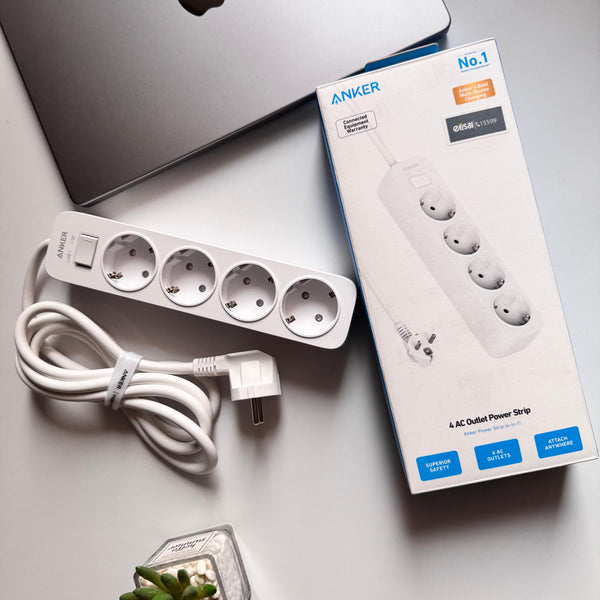 ANKER 4 AC Outlet Power Strip (Code A9143L21)