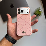 Lacoste Logo Leather Case (Code LCS63)
