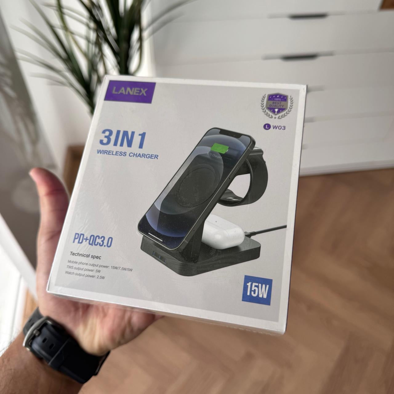 LANEX 3IN1 Wireless Charger (Code W03)