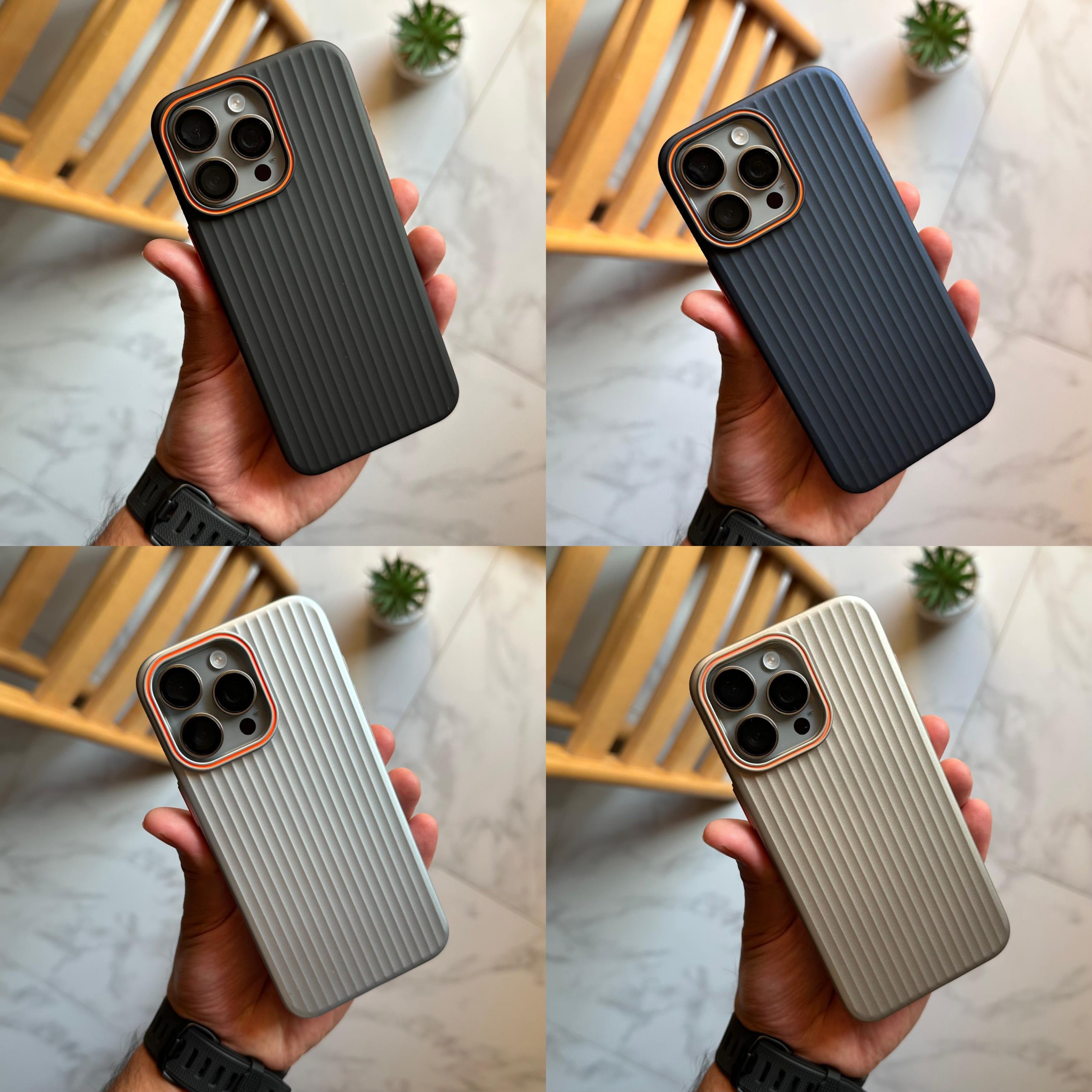 Matte Polygon Slim-Fit Acrylic Hard Case (Code PLG58)