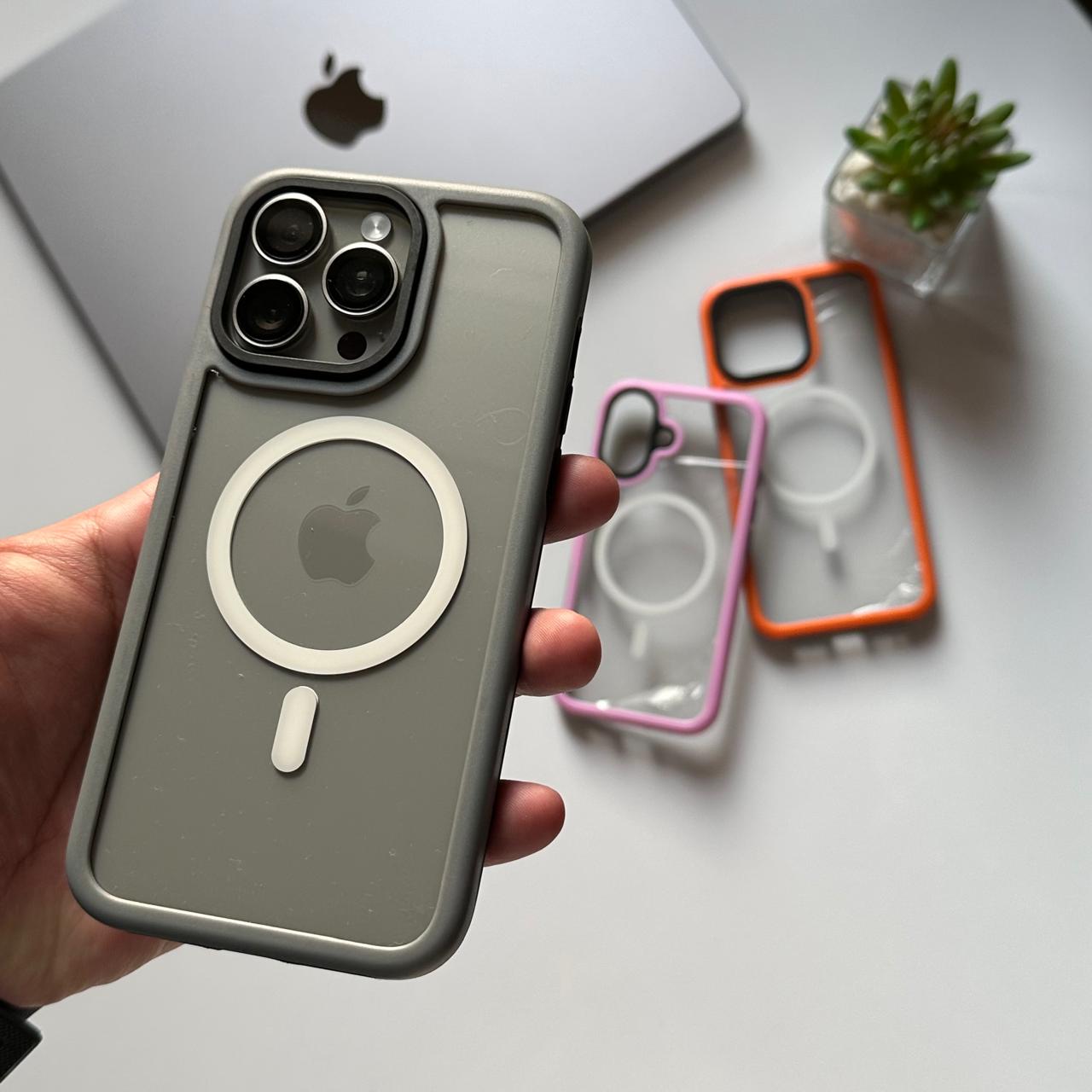 Colorful Frame MagSafe Clear Case (Code CLF68)