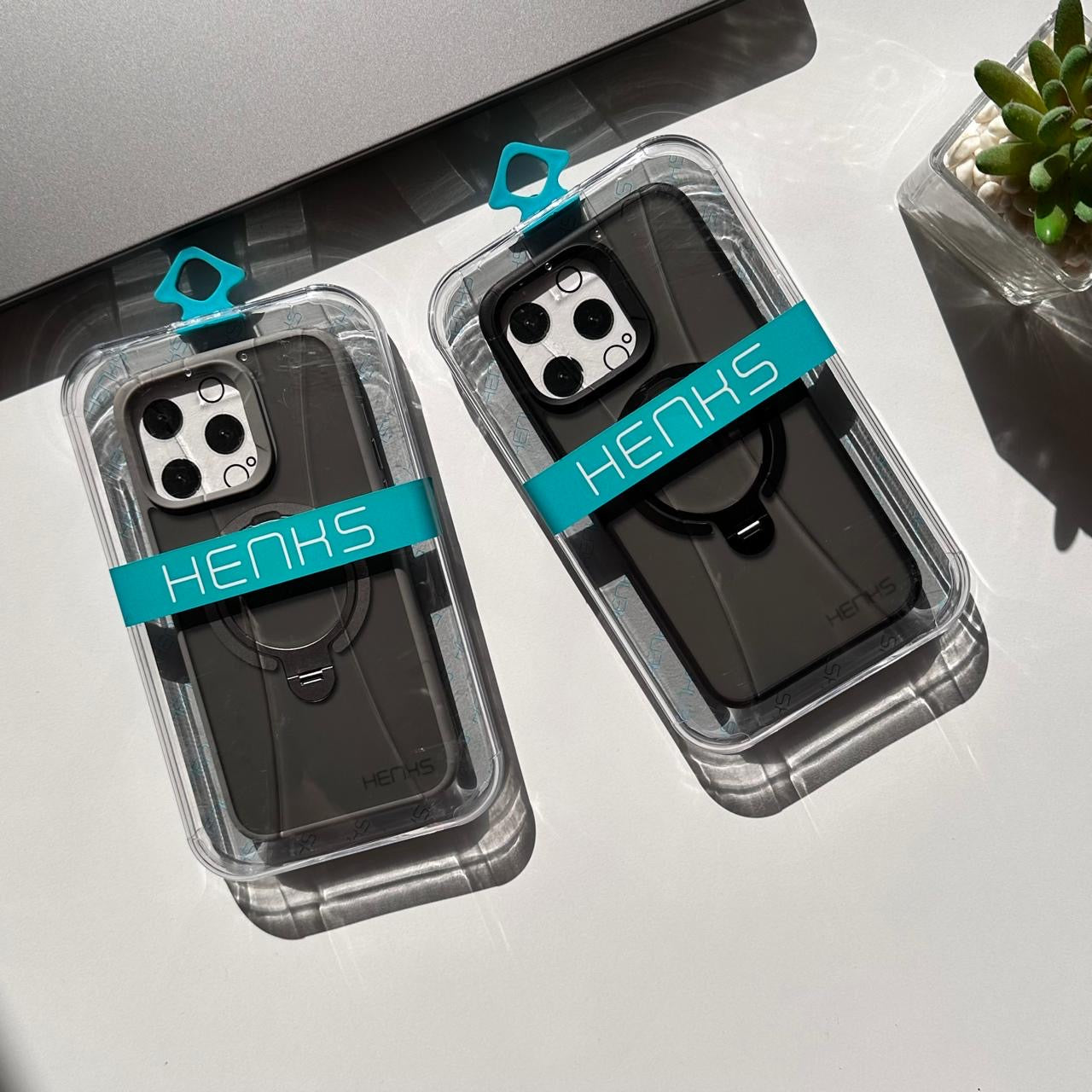 HENKS Pure Matte with Metal Stand MagSafe Case (Code HNKS6)