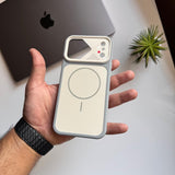Rubber Triangle Camera Design MagSafe Case(Code RTC80)