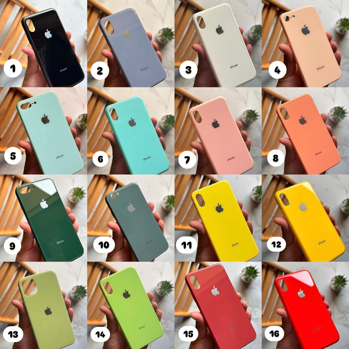 Luxury Glass Case 6+ & 6/6s (Code OLG82)