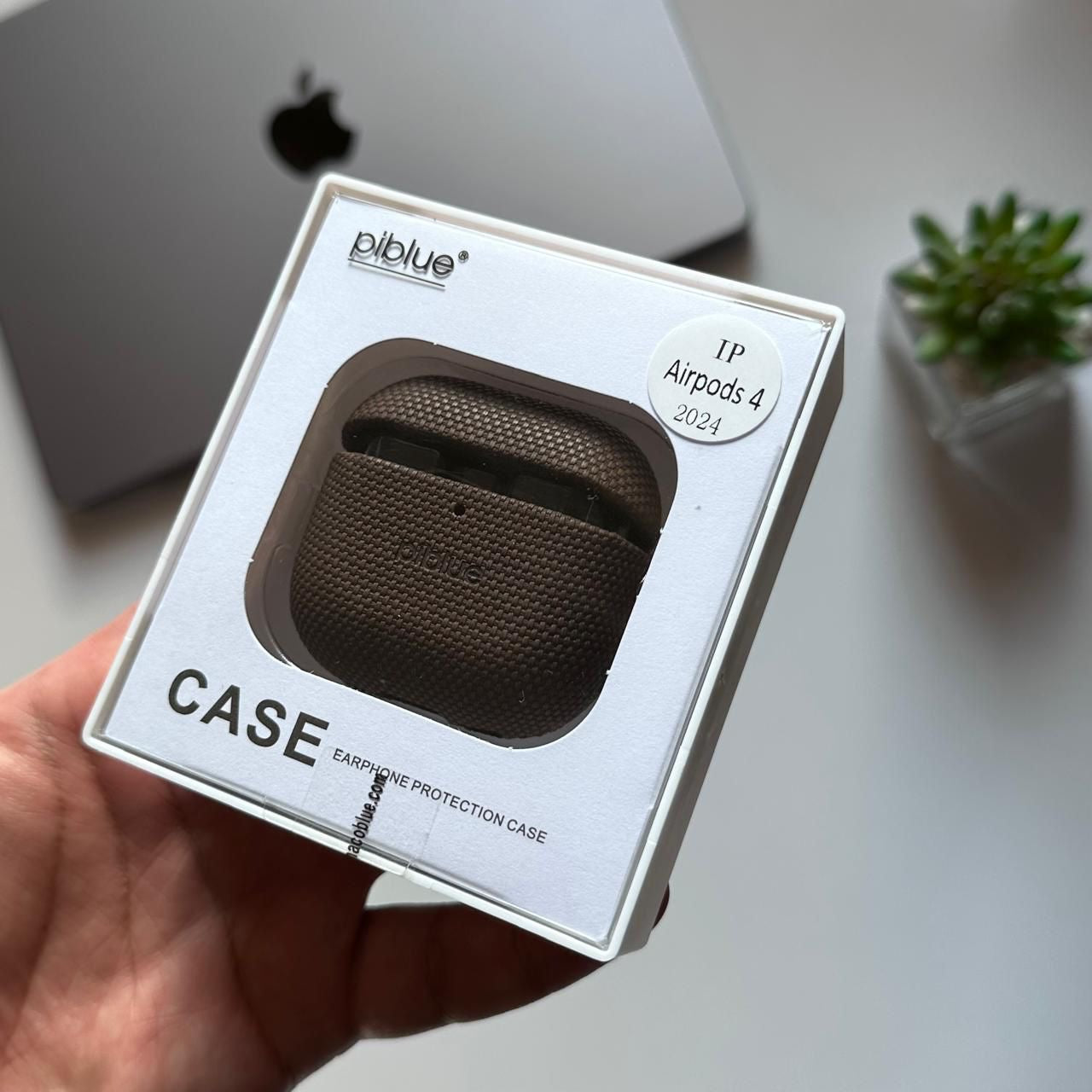 Piblue Leather & Canvas AirPod Case (Code PBL29)