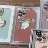 Glossy Acrylic With Lens Protector And Metal Ring Case (Code GMR87)