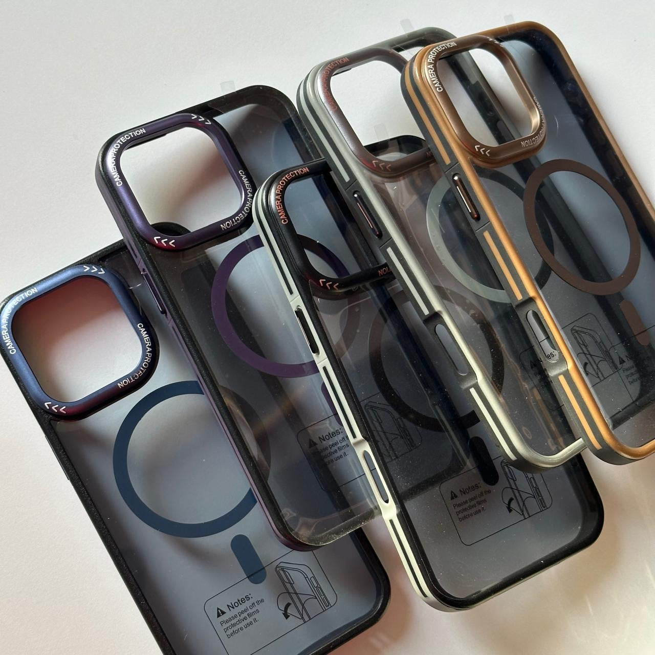 MagSafe Transparent Smoke Colored Frame Case (Code MMP40)