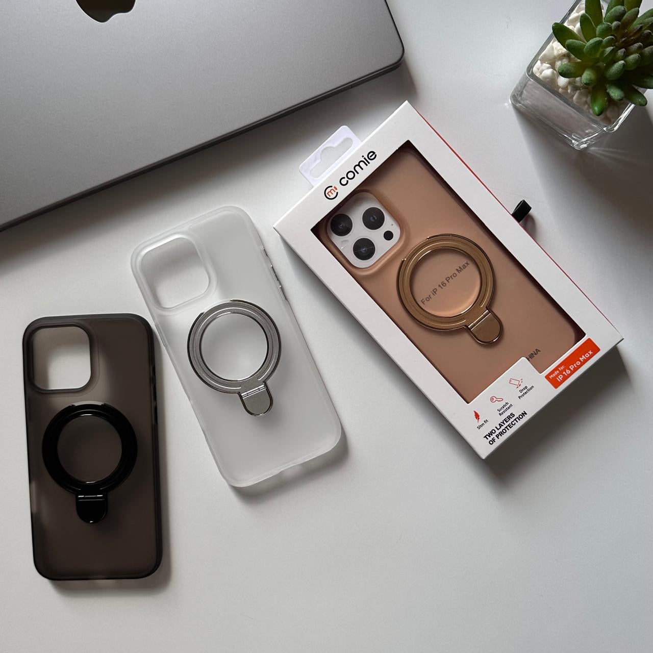 Comie Pure Matte MagSafe Stand Case (Code COM76)
