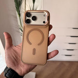 Pure Matte MagSafe with Metal Camera Stand Case(Code PMS70)
