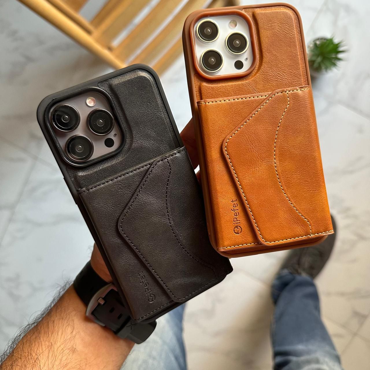 iPefet Leather Magnetic Wallet Case (Code PFL72)