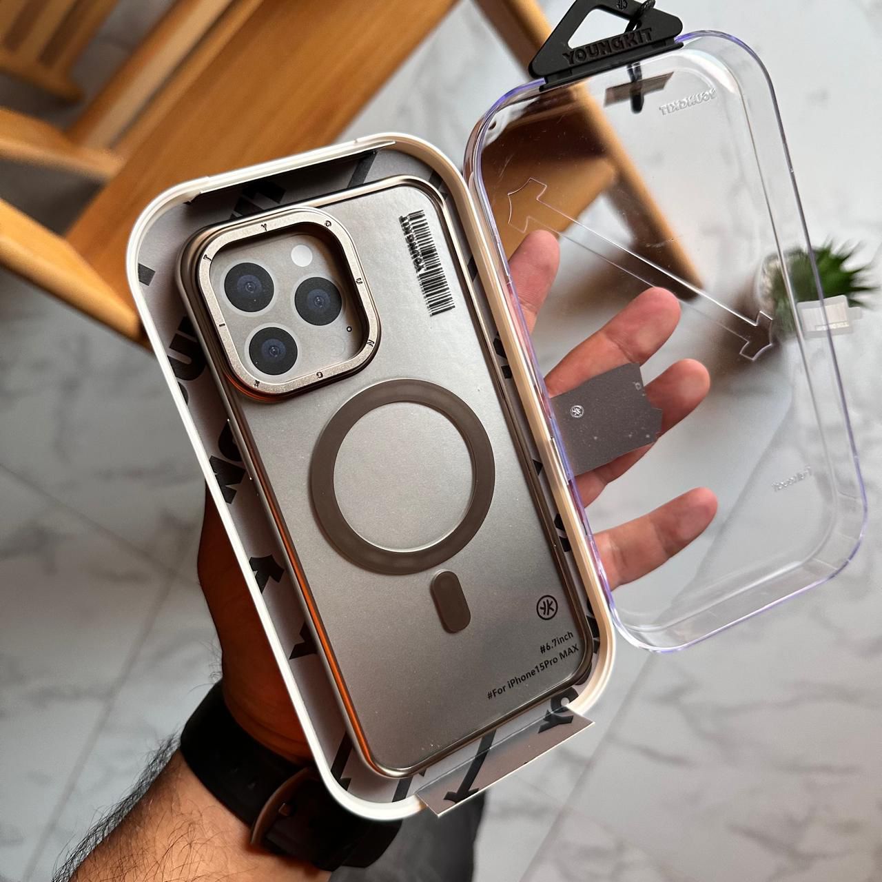 YongKit Original SUCCINCT Acrylic MagSafe Case (Code YKC57)
