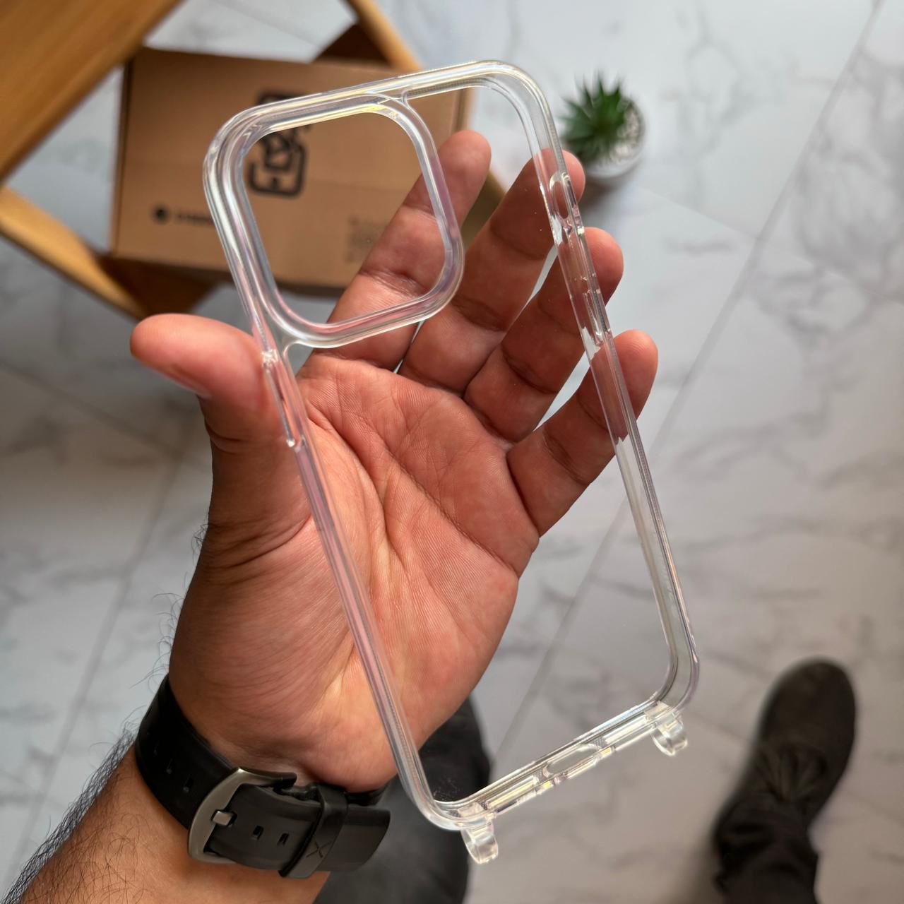 Switch Easy Drop Tested Transparent with Cross Holder Case (Code SWE35)