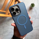 Pure Matte Glaze Acrylic MagSafe Metal Camera Case (Code GPM75)