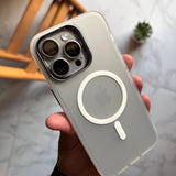 Pure Matte Glaze Acrylic MagSafe Metal Camera Case (Code GPM75)