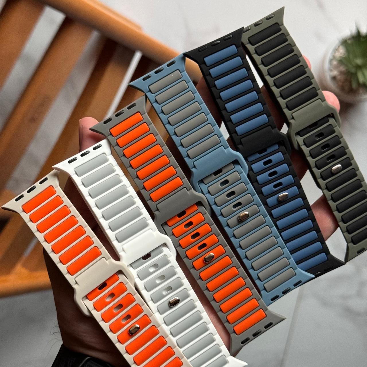 Green Silicone Flexible Band For Apple Watch (Code GRN72)