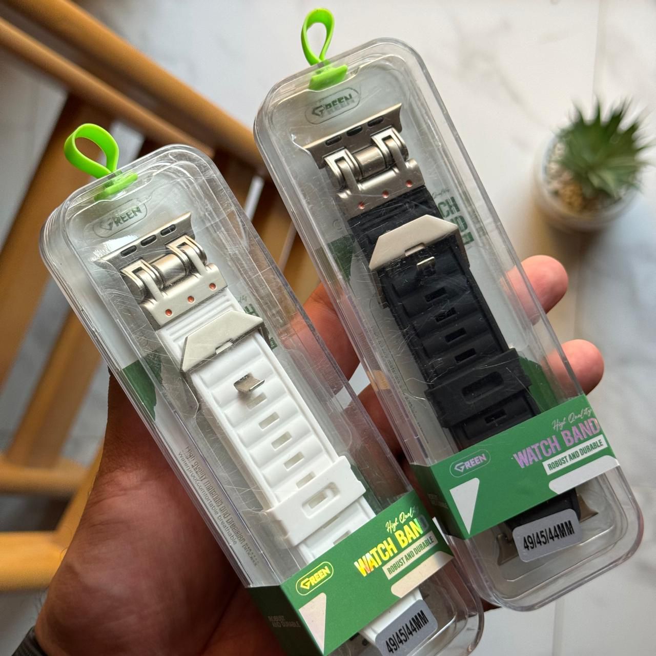 Green Silicone Flexible Band For Apple Watch (Code GRN77)