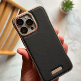 Frameless Leather & Metal Case (Code FLE40)