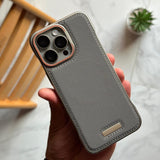 Frameless Leather & Metal Case (Code FLE40)
