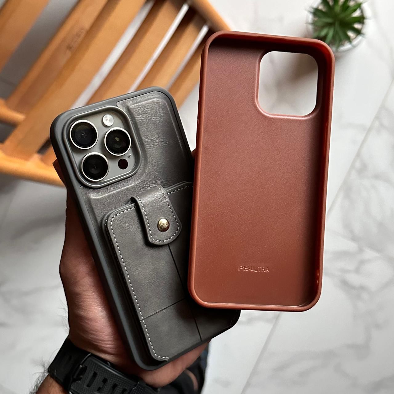 İPefet Pocket Leather Case (Code PFT65)