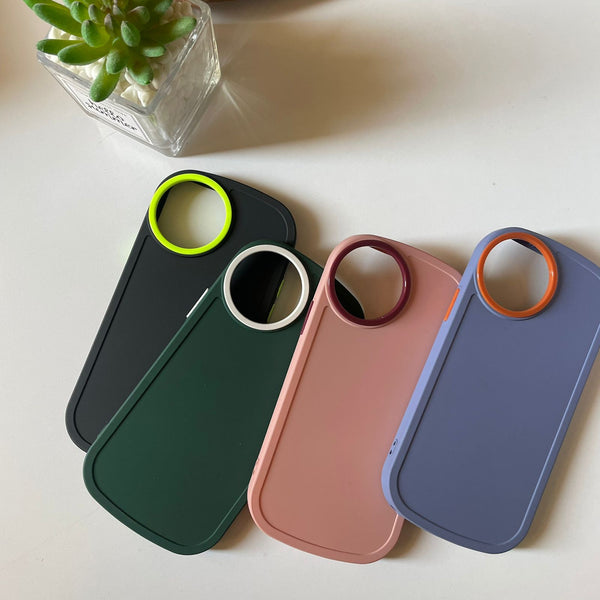 Silicone Circle Design Camera Case (Code CRC64)