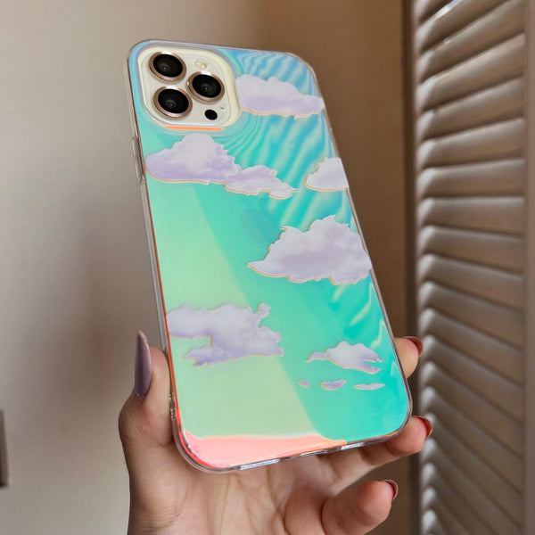 Heliogram Acrylic Clouds Clear Case (Code HC45)