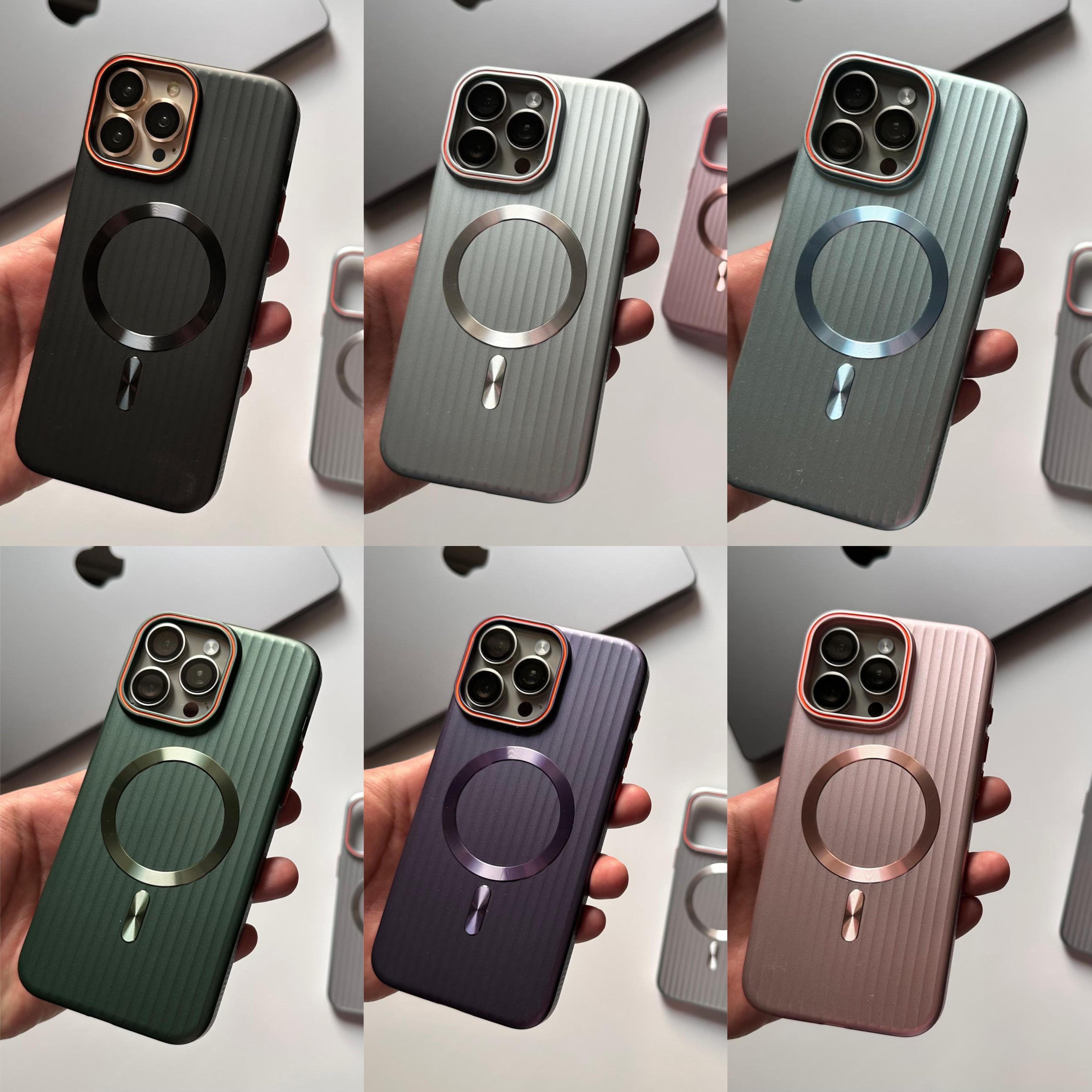 Matte Polygon MagSafe Slim-Fit Acrylic Hard Case (Code PLG60)