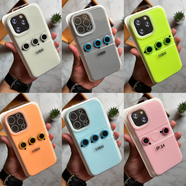 Dream Angel Silicone Case with Neon Lens Protector (Code DSA81)