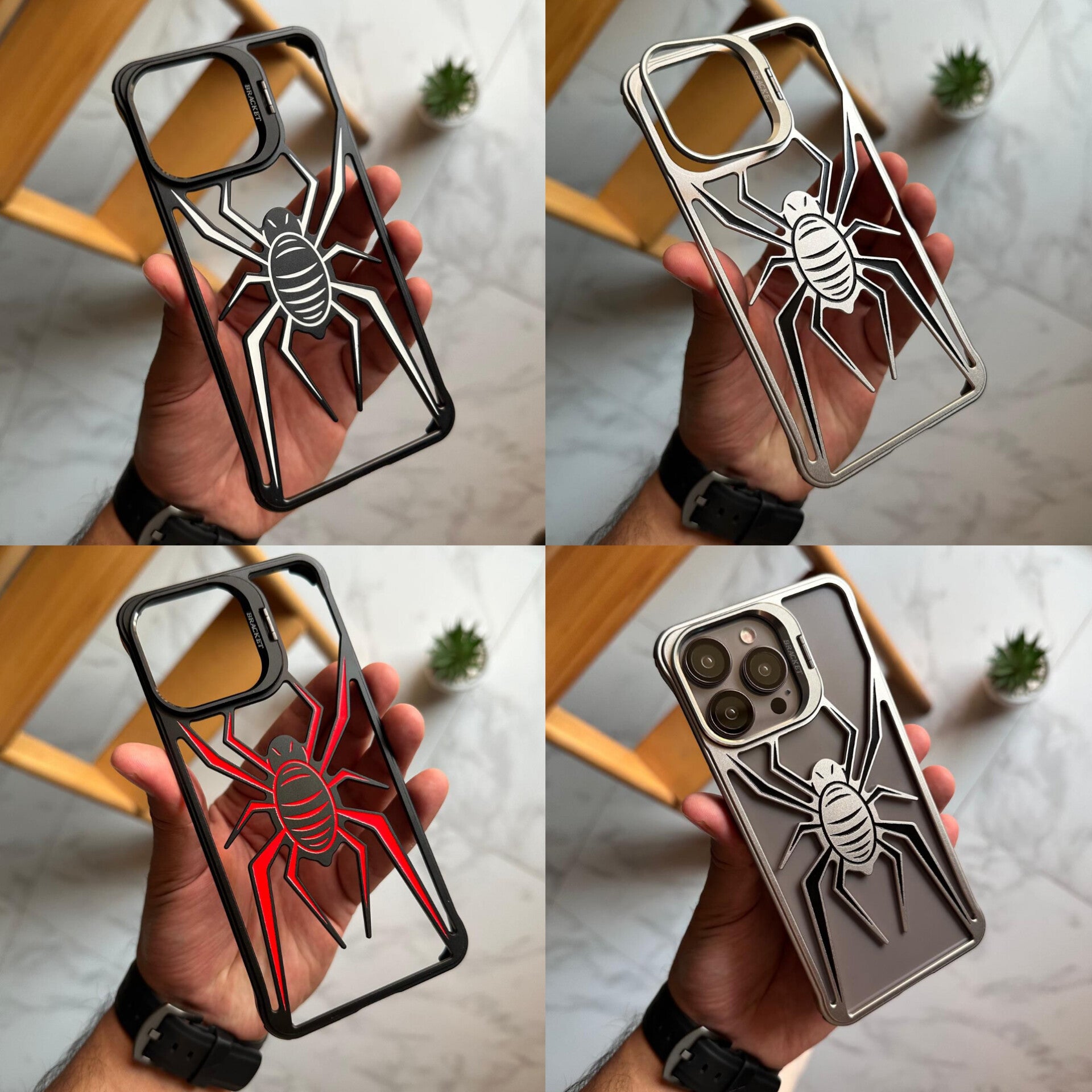 Spiderman Metal Stand Camera Case (Code SPID32)