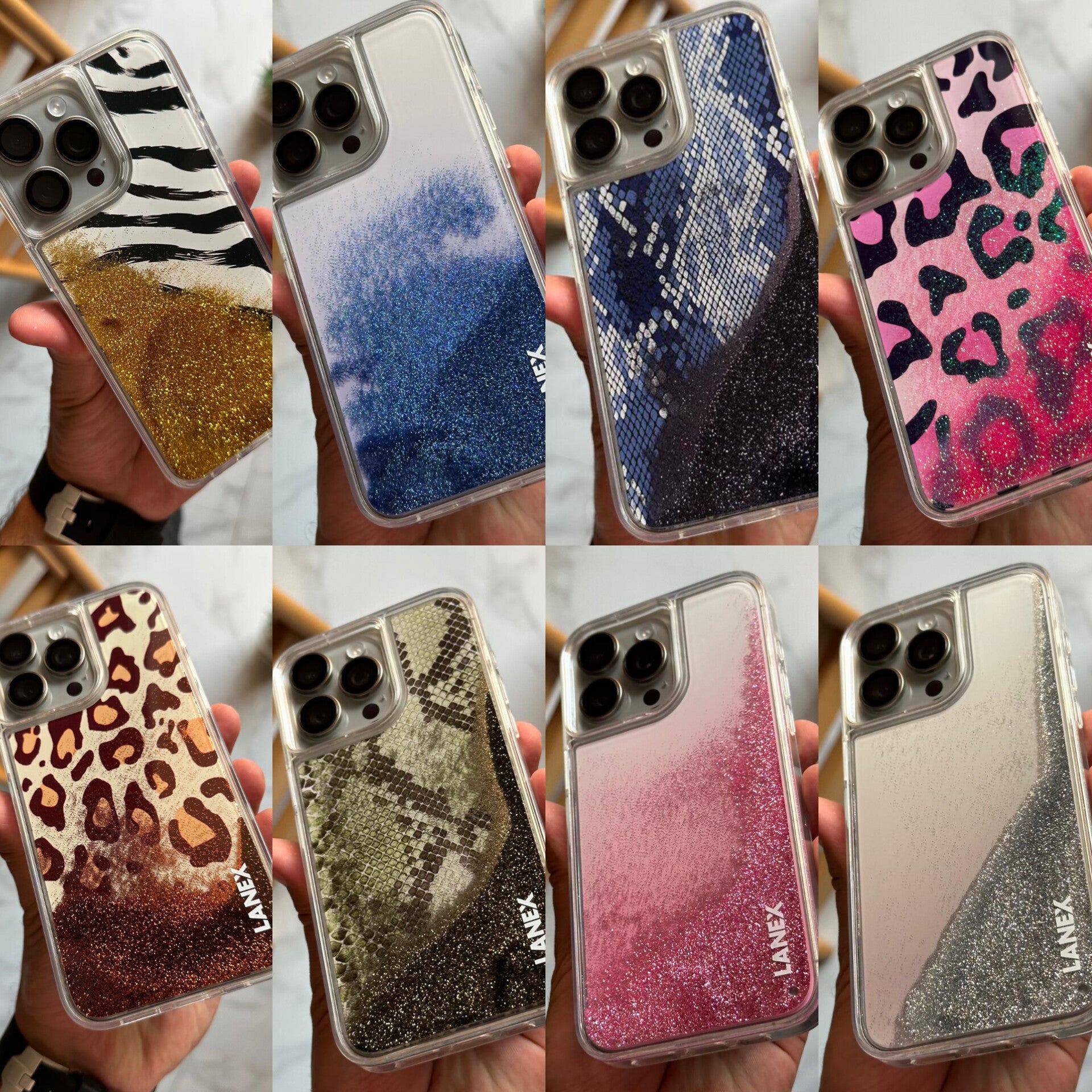 LANEX Glitter Liquid Case (Code LNX72)