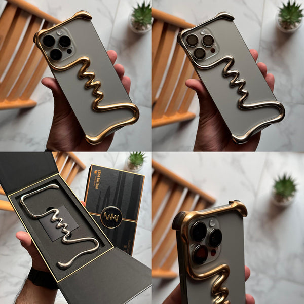 Metal Snake Frameless Luxury Case (Code SML88)