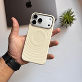 BEKY Sililcone Whirlpool with Metal Camera MagSafe Case(Code BKW65)