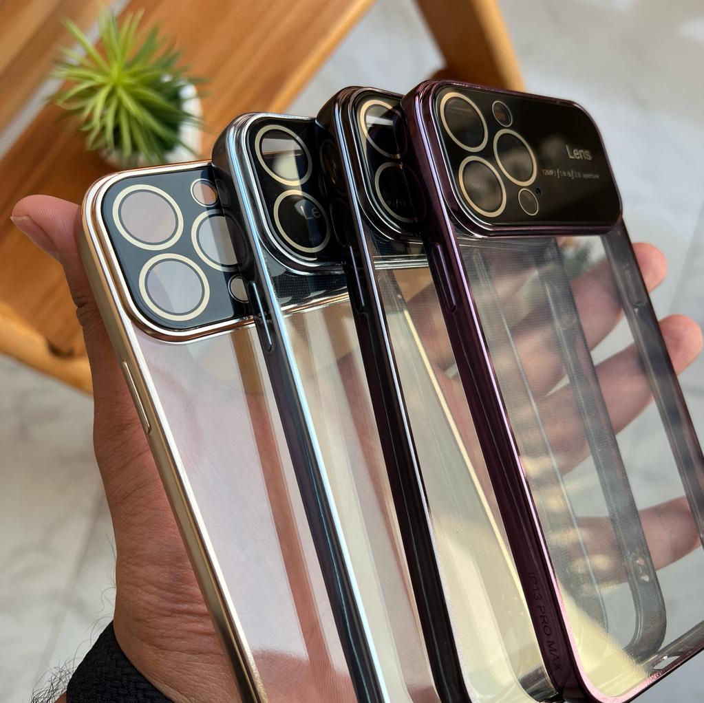 Auto Focus Electroplated Frame TPU Case (Code AFE33)