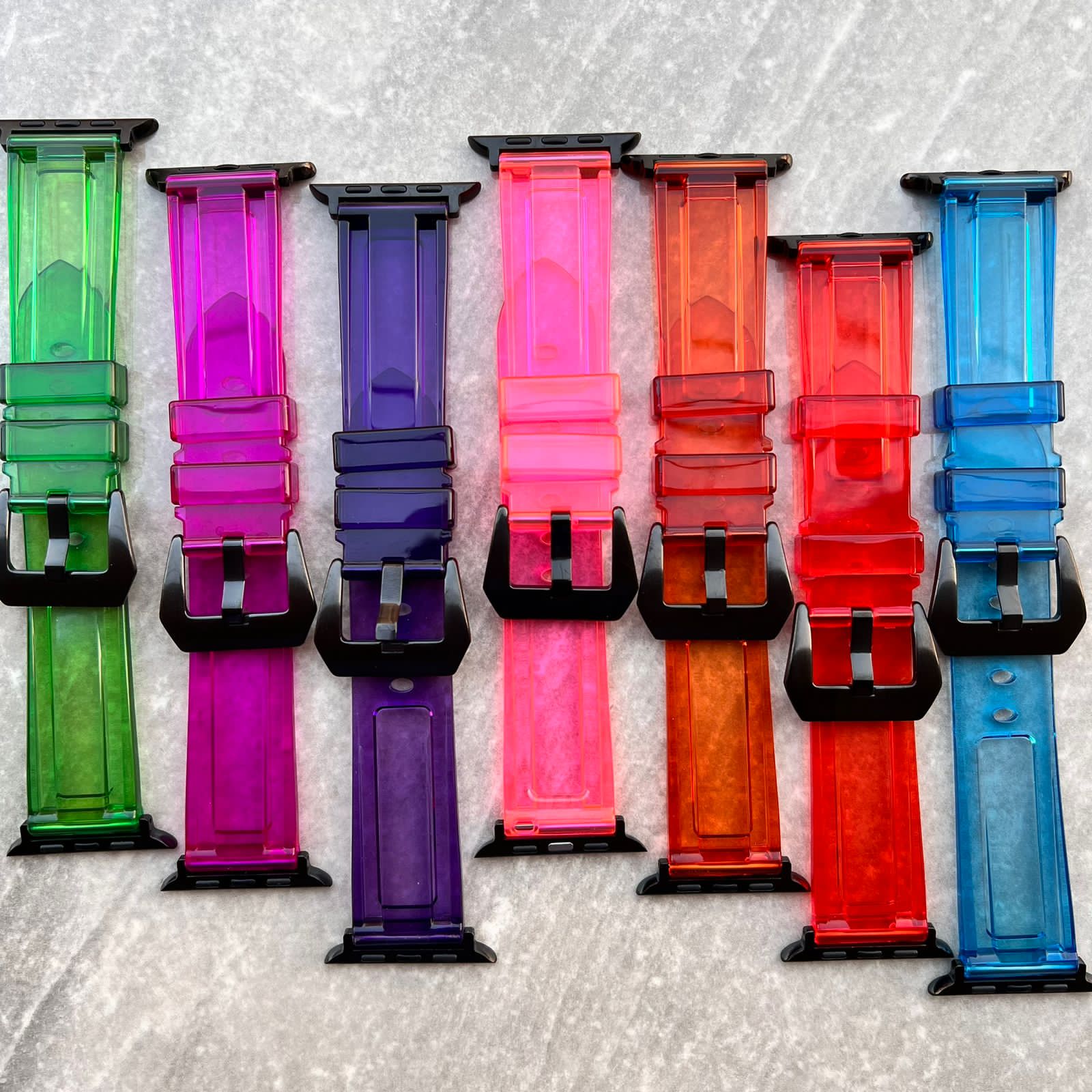 Luxury Neon Silicone Band (Code NS77)