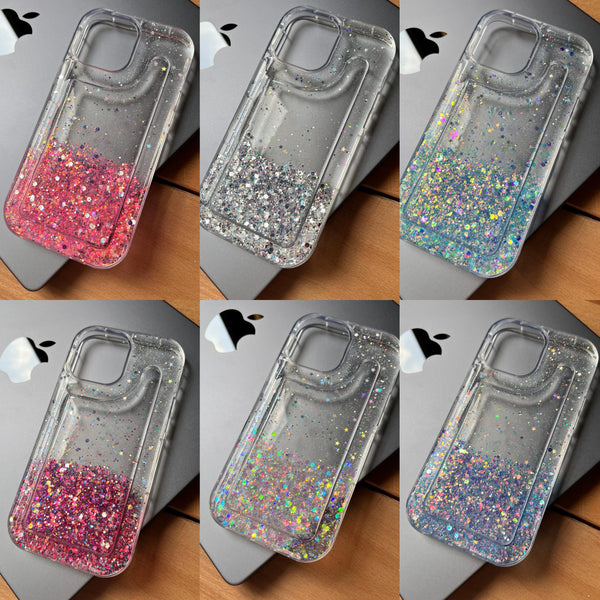 Silicone Glitter Clear Case (Code GK419)