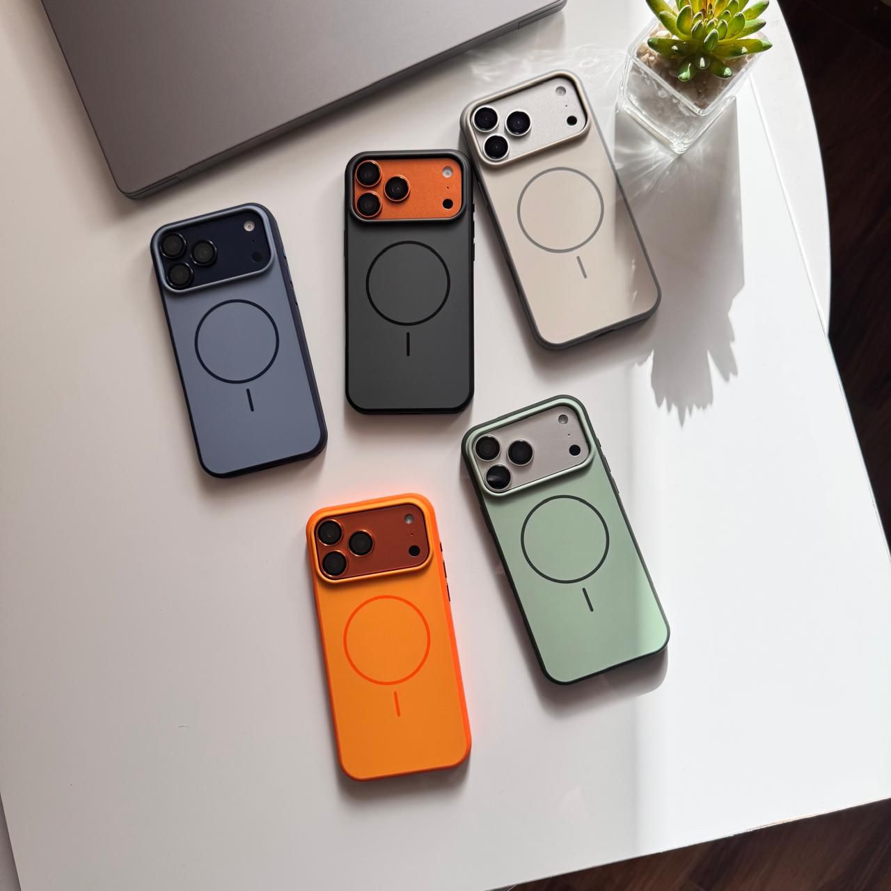 Trendy Soft Silicone MagSafe Case(Code TSS55)